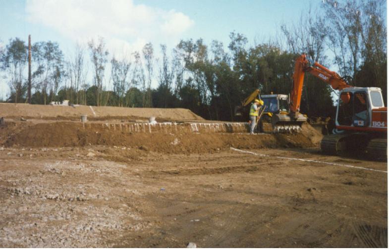 Slope for Vertical beds and excavation for Horizontal bed