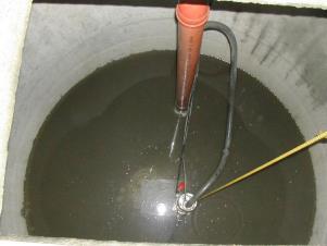 Underground rwh tank with pump